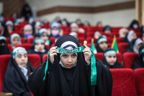  مراسم اختتامیه عهد کودکان دبستانی با حاج قاسم سلیمانی