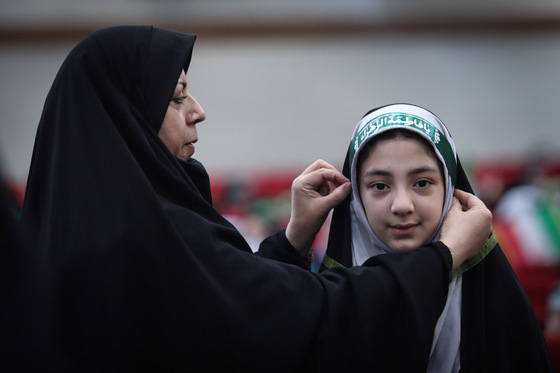  مراسم اختتامیه عهد کودکان دبستانی با حاج قاسم سلیمانی