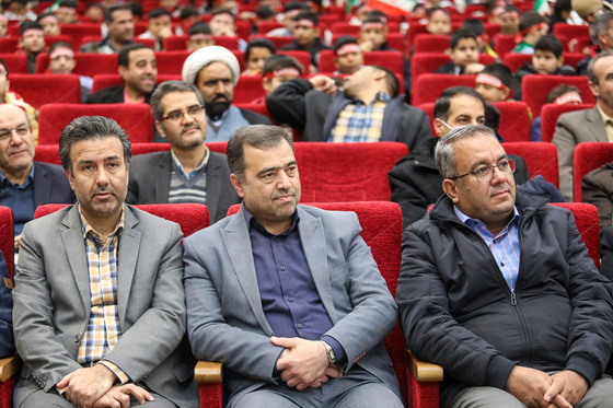  مراسم اختتامیه عهد کودکان دبستانی با حاج قاسم سلیمانی