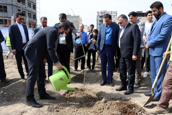مراسم روز درختکاری در مشهد 