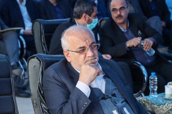مراسم پایان حفاری مسیر شرقی خط ۳ قطار شهری مشهد