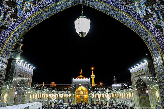 تحویل سال 1402 در حرم مطهر امام رضا (ع)