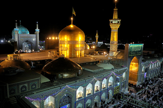 تحویل سال 1402 در حرم مطهر امام رضا (ع)