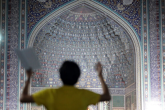 مراسم احیاء شب 23 ماه رمضان در حرم مطهر رضوی