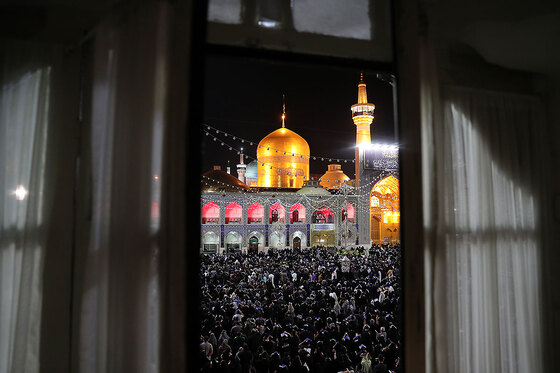 مراسم احیاء شب 23 ماه رمضان در حرم مطهر رضوی