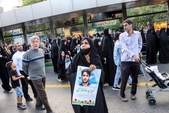 تشییع باشکوه پیکر «شهید غیرت» حمیدرضا الداغی