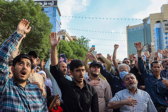 تشییع باشکوه پیکر «شهید غیرت» حمیدرضا الداغی