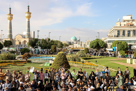 تشییع باشکوه پیکر «شهید غیرت» حمیدرضا الداغی