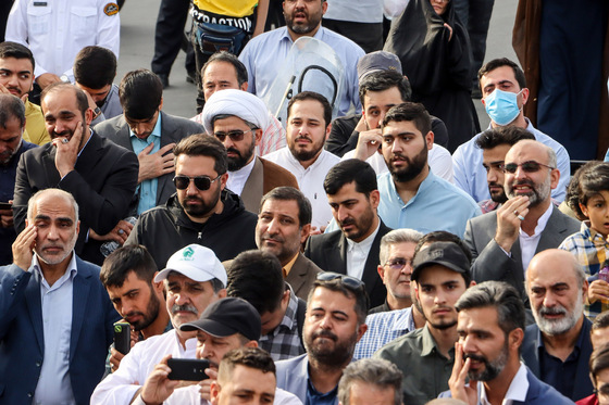 تشییع باشکوه پیکر «شهید غیرت» حمیدرضا الداغی