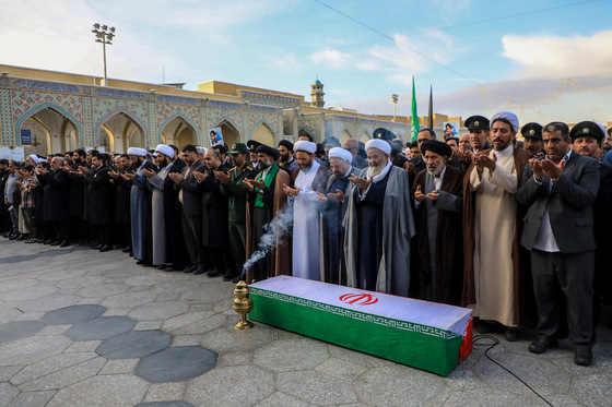 تشیع پیکر «شهید علی الداغی» در حرم مطهر رضوی