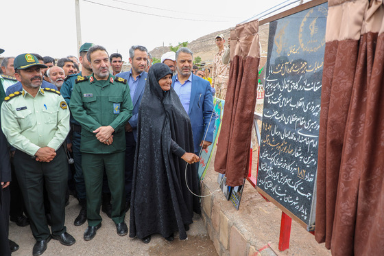 افتتاح ۱۸۲ نیروگاه خورشیدی کوچک‌ مغیاس در نیشابور