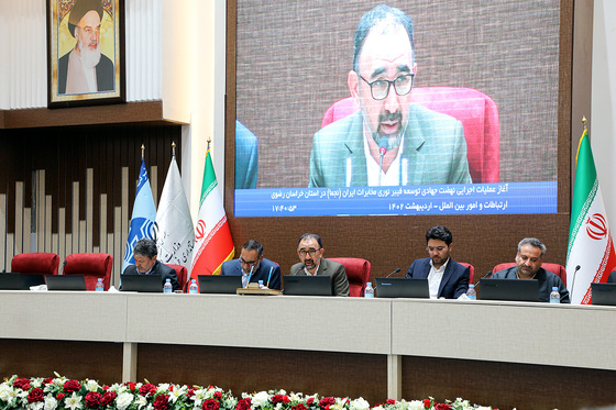 آغاز عملیات اجرایی نهضت جهادی توسعه فیبر نوری در خراسان رضوی