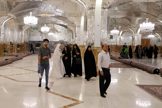 با اجازه امام رضا علیه السلام،