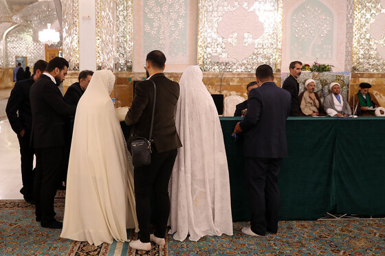 با اجازه امام رضا علیه السلام،
