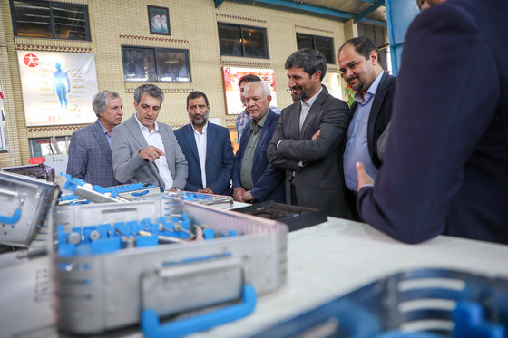 بازدید فرماندار مشهدمقدس از شهرک فناوری‌های برتر