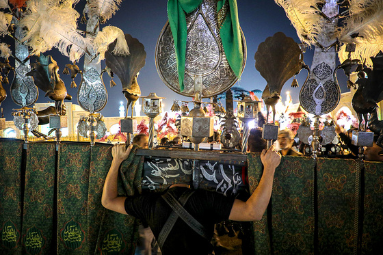 دسته عزای حضرت جوادالائمه (ع) در مشهد