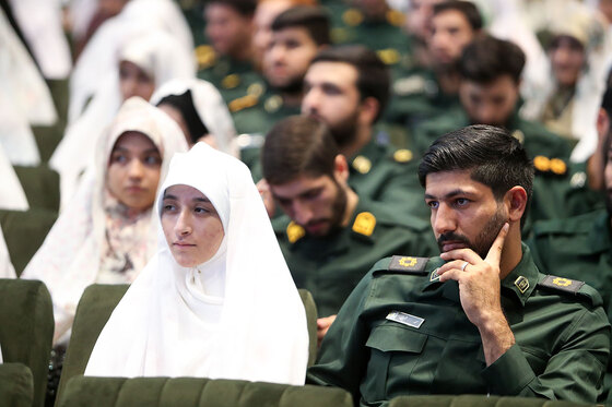 اولین اختتامیه جشنواره زوج های جوان نیروهای مسلح در مشهد