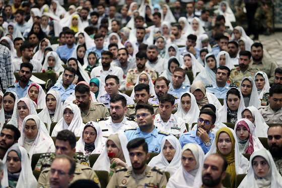 اولین اختتامیه جشنواره زوج های جوان نیروهای مسلح در مشهد