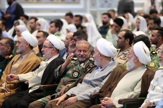 اولین اختتامیه جشنواره زوج های جوان نیروهای مسلح در مشهد