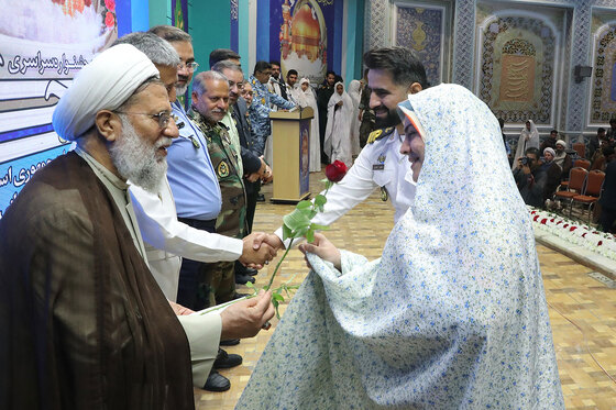 اولین اختتامیه جشنواره زوج های جوان نیروهای مسلح در مشهد