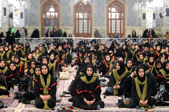 جشن دانش آموختگان علوم پزشکی کشور در حرم مطهر رضوی