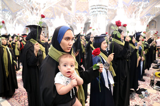 جشن دانش آموختگان علوم پزشکی کشور در حرم مطهر رضوی
