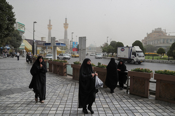 الودگی شدید هوا در مشهد