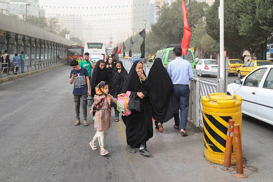 الودگی شدید هوا در مشهد