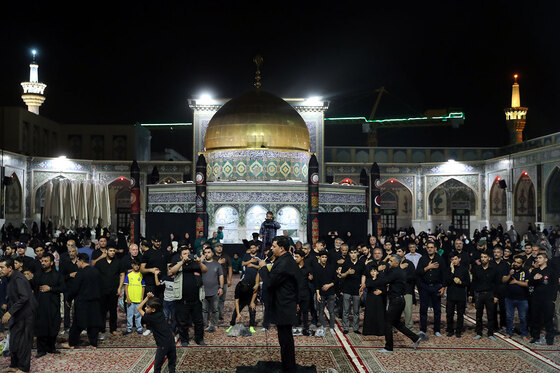 حسینیه حرم/عزاداری هیات های شیعیان مهاجر افغنستانی