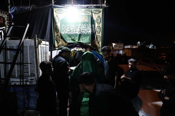 آیین سینی گردانی حضرت قاسم علیه السلام در شب هشتم محرم