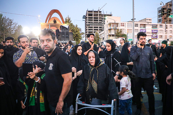 خیمه سوزان عصر عاشورا در مشهد