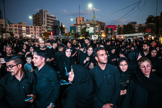 خیمه سوزان عصر عاشورا در مشهد