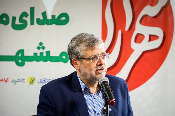 حضور شهردار مشهد در روزنامه شهرآرا به مناسبت روز خبرنگار