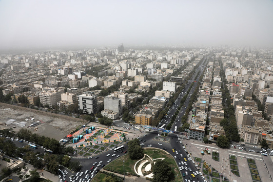 آلودگی شدید هوا در مشهد