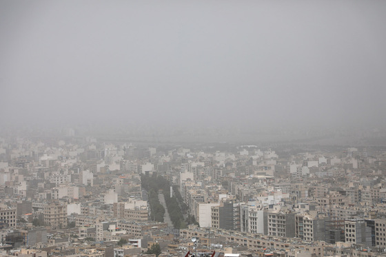 آلودگی شدید هوا در مشهد