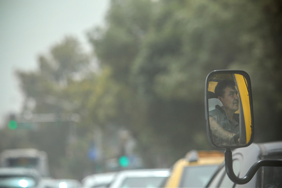 آلودگی شدید هوا در مشهد