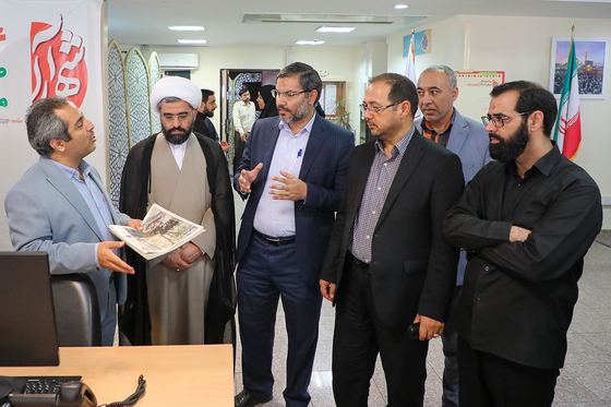 بازدید اعضای شورای اسلامی شهر مشهد از روزنامه شهرآرا