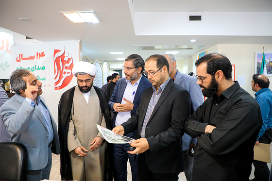 بازدید اعضای شورای اسلامی شهر مشهد از روزنامه شهرآرا