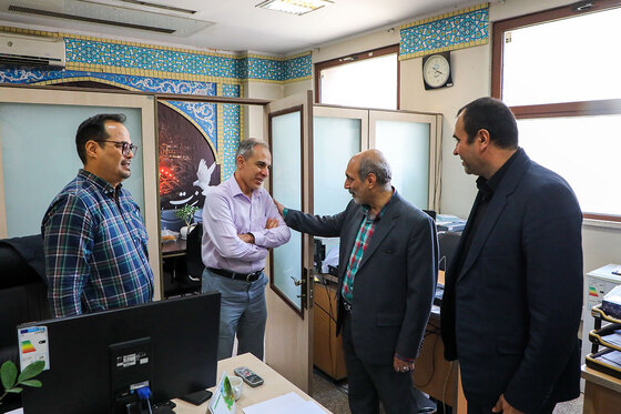 بازدید اعضای شورای اسلامی شهر مشهد از روزنامه شهرآرا