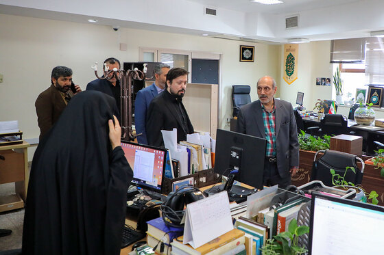 بازدید اعضای شورای اسلامی شهر مشهد از روزنامه شهرآرا