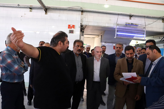 بازدید فرماندار از چهار واحد تولیدی صنایع تبدیلی بخش کشاورزی 