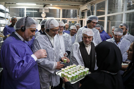 بازدید رییس سازمان بورس و ارواق بهادار از چند واحد صنعتی در مشهد
