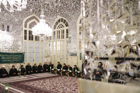 آیین جاروکشی حرم مطهر رضوی