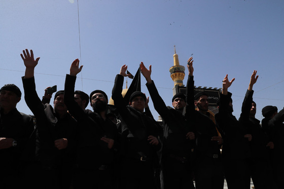 عزاداری  روز 28 صفر در حرم مطهر رضوی