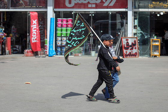 زائران پیاده امام رضا (ع)