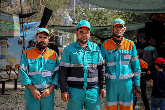 زائران پیاده امام رضا (ع)