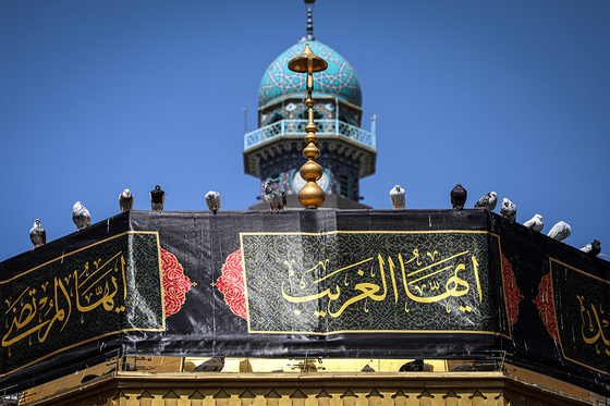 عزاداری روز شهادت امام رضا (ع) در حرم مطهر رضوی