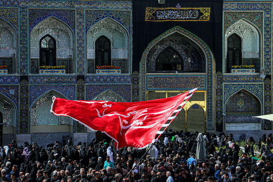 عزاداری روز شهادت امام رضا (ع) در حرم مطهر رضوی