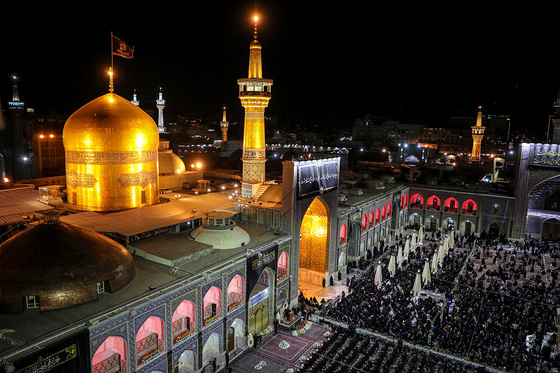 آئین شام غریبان امام رضا (ع)
