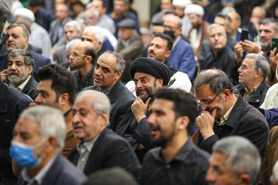 تشییع پیکر حاج جعفر ماهرخسار مداح و ذاکر پیشکسوت در مشهد